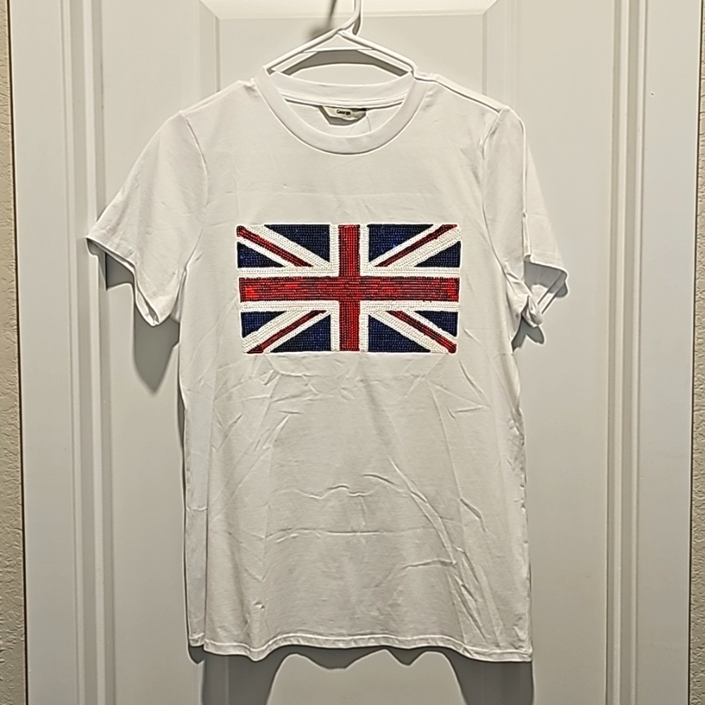 Women's UK Flag Tshirt